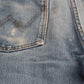 Wrangler W28 L33 Straight Leg Blue Denim Jeans