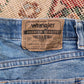 Wrangler W32 L30 Straight Leg Relaxed Fit Blue Denim Jeans
