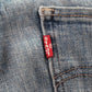 Levi's W32 L29 Skinny Classic Ripped Style Blue Denim Jeans