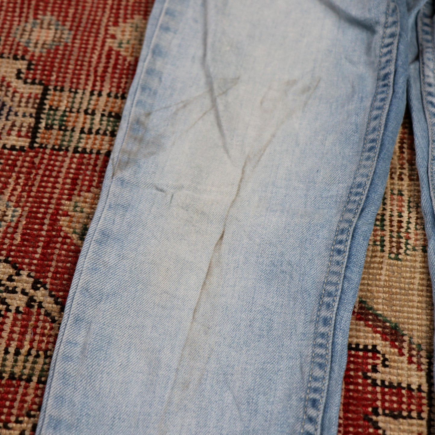 Levi's 512 W24 L26 Tapered Leg Slim Fit Blue Denim Jeans