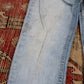 Levi's 512 W24 L26 Tapered Leg Slim Fit Blue Denim Jeans