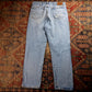 Wrangler W36 L30 Straight Leg Relaxed Fit Blue Denim Jeans