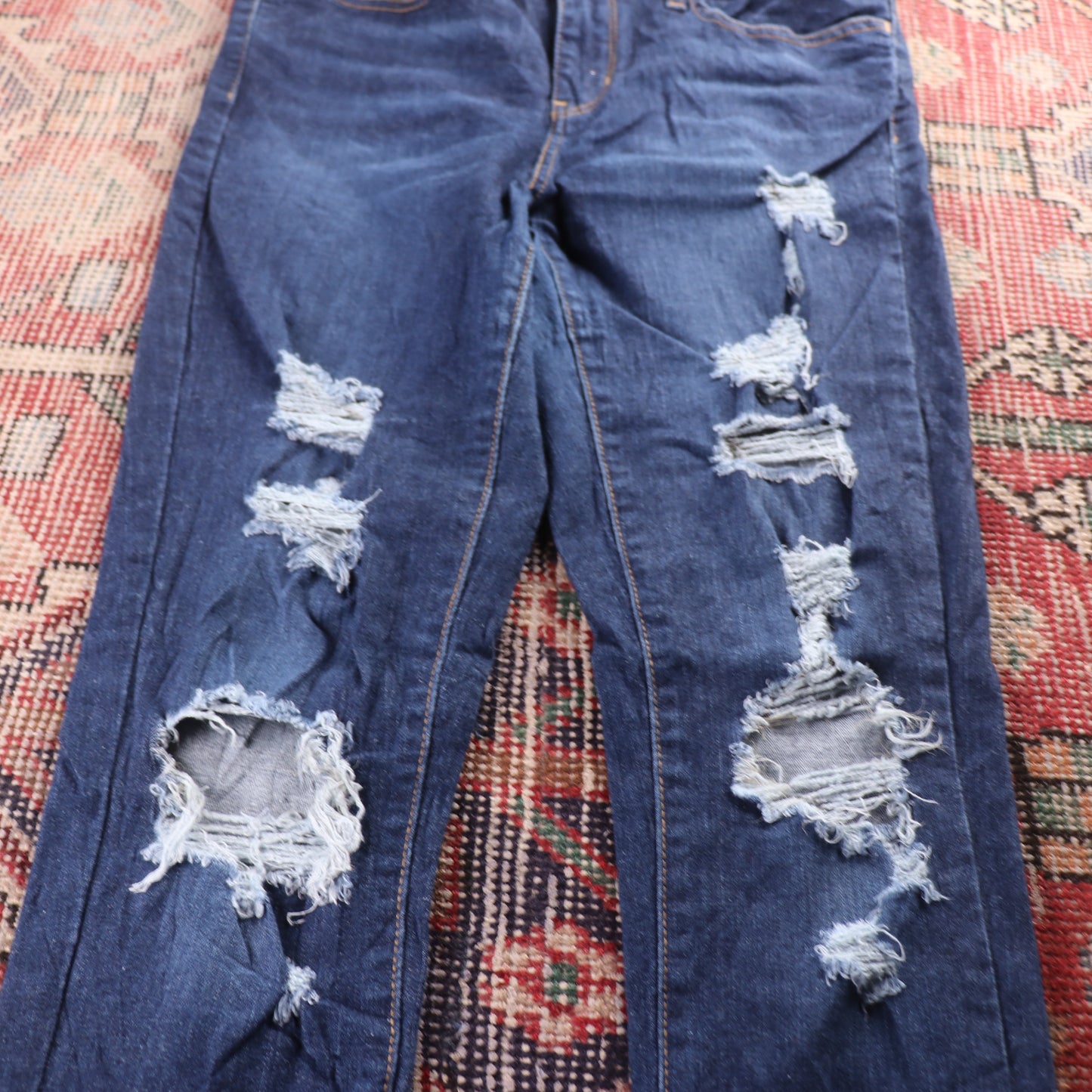 Levi's 710 Red Tab W30 L29 Super Skinny Blue Denim Jeans