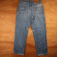 Levi's 505 Red Tab W36 L31 Straight Leg Regular Fit Blue Denim Jeans