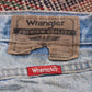 Wrangler W32 L30 Straight Leg Relaxed Fit Classic Ripped Style Blue Denim Jeans