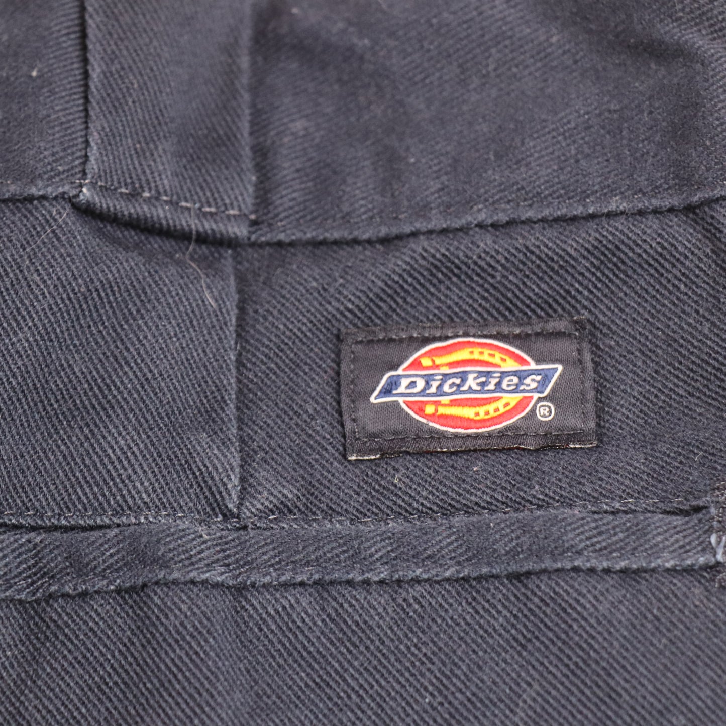 Dickies W30 L29 Straight Leg Blue Cotton Blend Trousers
