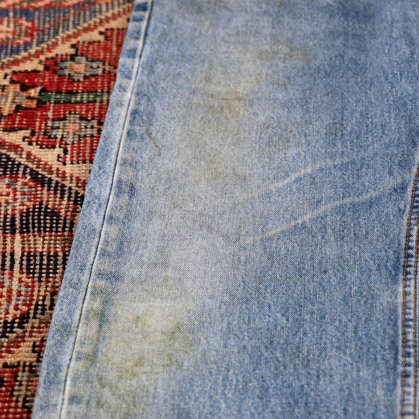 Levi's 505 W36 L31 Straight Leg Regular Fit Blue Denim Jeans