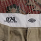 Dickies 874 W38 L25 Straight Leg Beige Cotton Blend Trousers