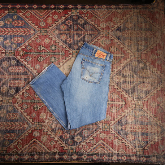 Levi's 514 W38 L30 Straight Leg Blue Denim Jeans