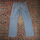 Wrangler W32 L29 Straight Leg Relaxed Fit Blue Denim Jeans