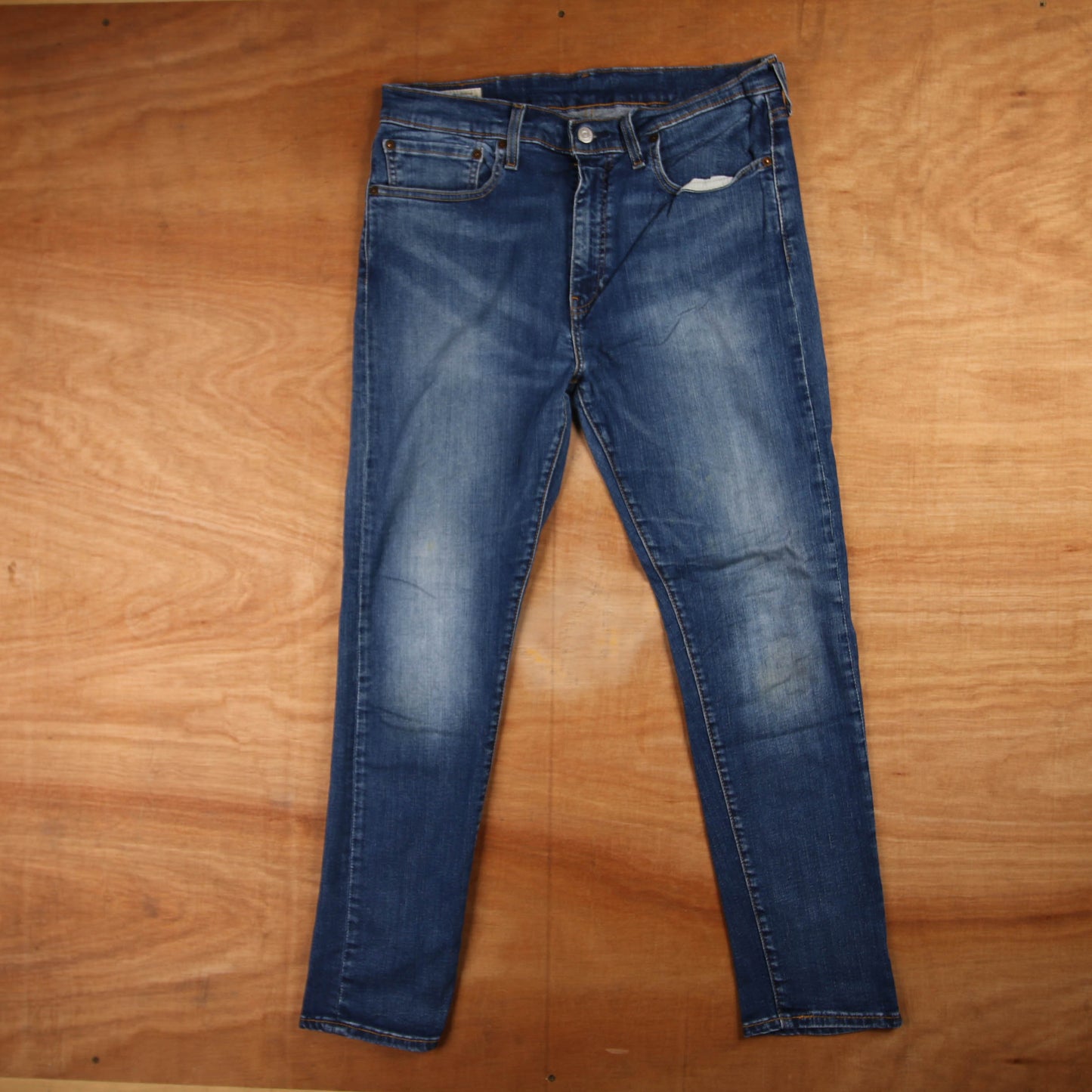 Levi's Red Tab W34 L28 Slim Blue Denim Jeans