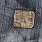 Wrangler W38 L30 Relaxed Classic Ripped Style Blue Denim Jeans