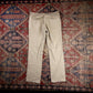Dickies W30 L27 Straight Leg Beige Cotton Blend Trousers
