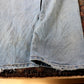 Wrangler W36 L32 Straight Leg Relaxed Fit Classic Ripped Style Blue Denim Jeans
