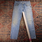 Wrangler W34 L31 Straight Leg Blue Denim Jeans