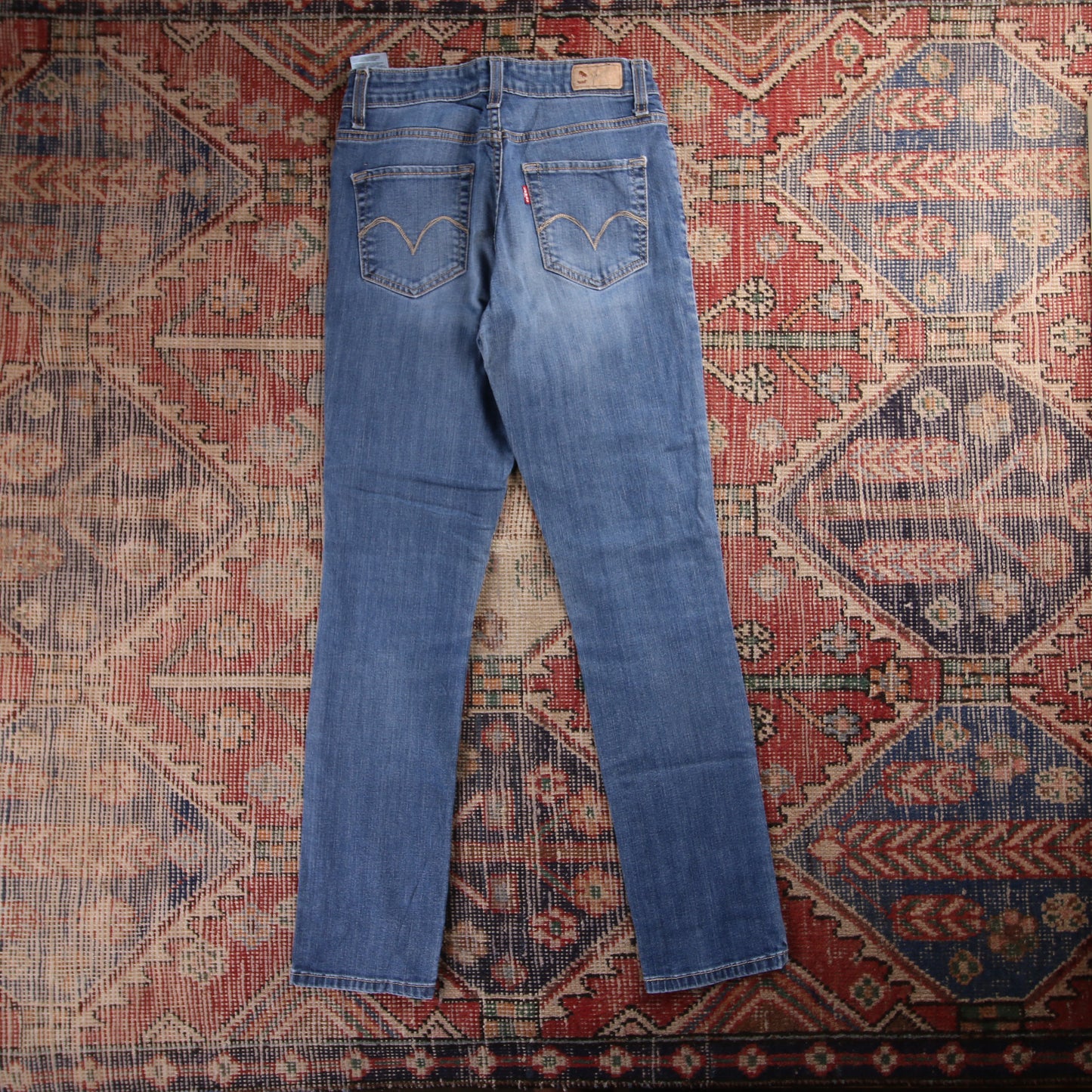 Levi's Red Tab W32 L30 Slim Skinny Leg Blue Denim Jeans