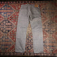 Levi's 513 W32 L31 Straight Leg Slim Fit Grey Denim Jeans