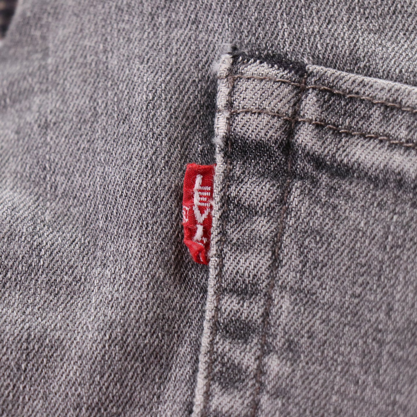 Levi's Red Tab W30 L30 Skinny Tight-Fitting Grey Denim Jeans