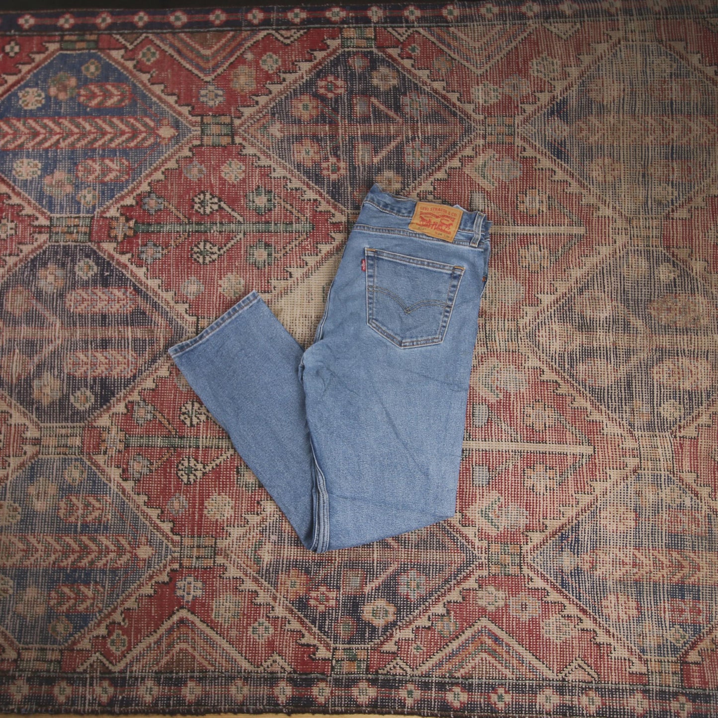Levi's 511 W34 L28 Slim Fit Blue Denim Jeans