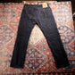 Levi's 505 W32 L29 Straight Leg Regular Fit Black Denim Jeans