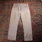 Levi's 501 W32 L28 Original Fit Beige Denim Jeans