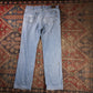 Lee W36 L32 Straight Leg Relaxed Fit Blue Denim Jeans