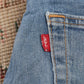 Levi's W36 L31 Straight Leg Relaxed Fit Blue Denim Jeans
