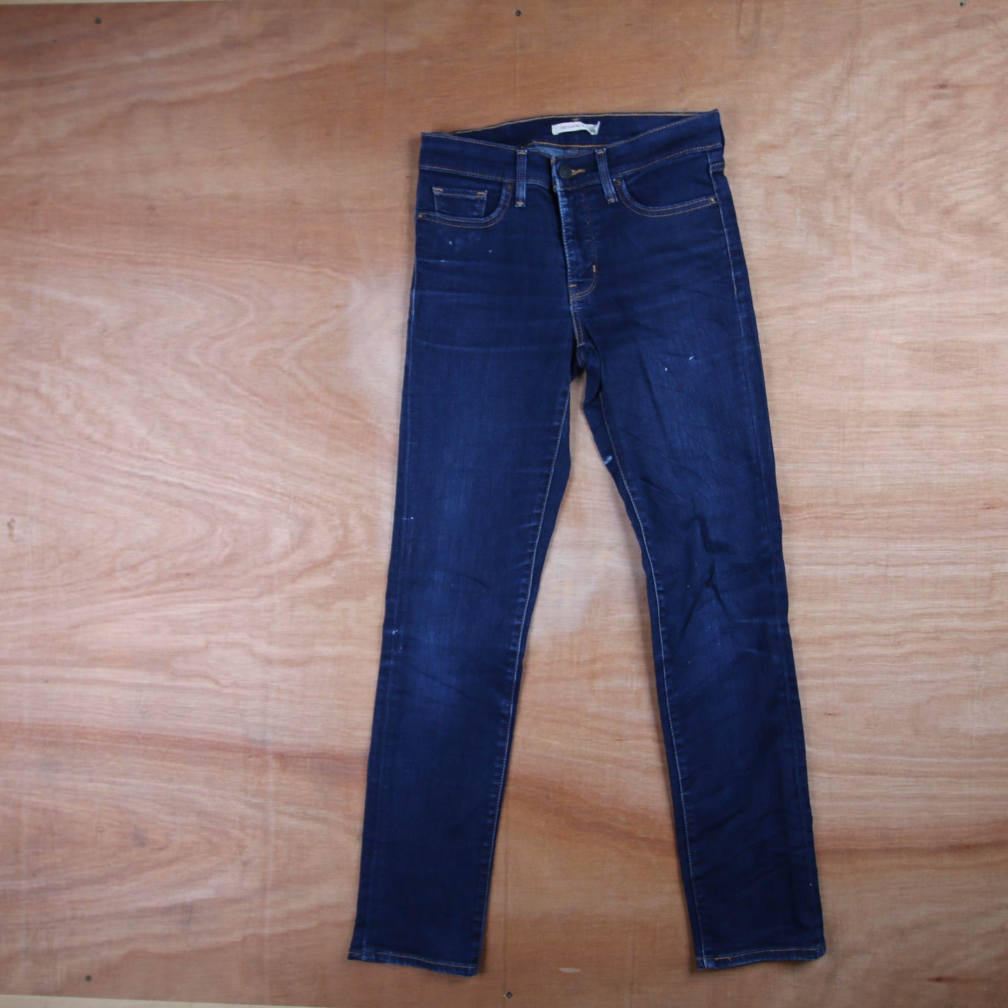 Levi's 312 Red Tab W28 L29 Skinny Blue Denim Jeans