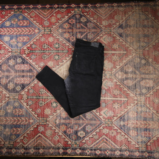 Levi's 720 W34 L30 Skinny Black Denim Jeans