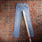 Levi's 512 Red Tab W34 L30 Tapered Leg Slim Fit Blue Denim Jeans