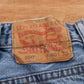 Levi's 550 Red Tab W40 L29 Tapered Leg Relaxed Fit Blue Denim Jeans
