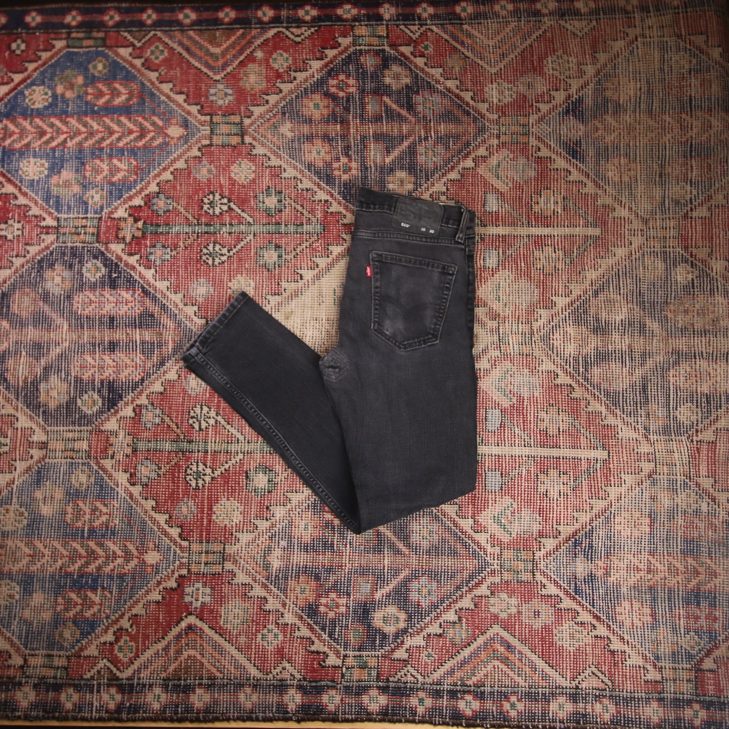 Levi's 510 W30 L28 Skinny Black Denim Jeans