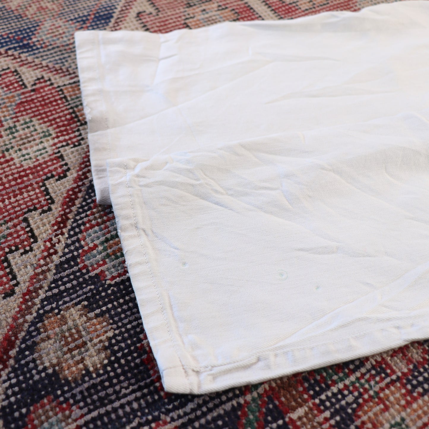 Levi's 505 W30 L30 Straight Leg Regular Fit White Denim Jeans