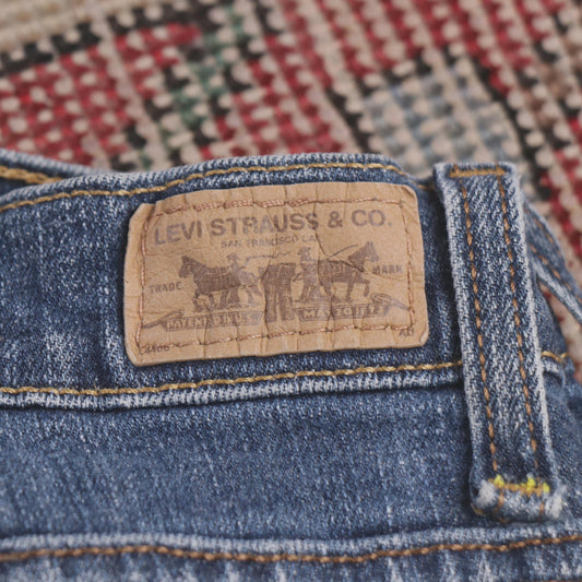 Levi's 515 W32 L31 Flared Blue Denim Jeans