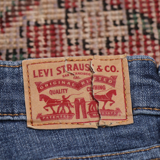 Levi's 721 W26 L31 Skinny Blue Denim Jeans