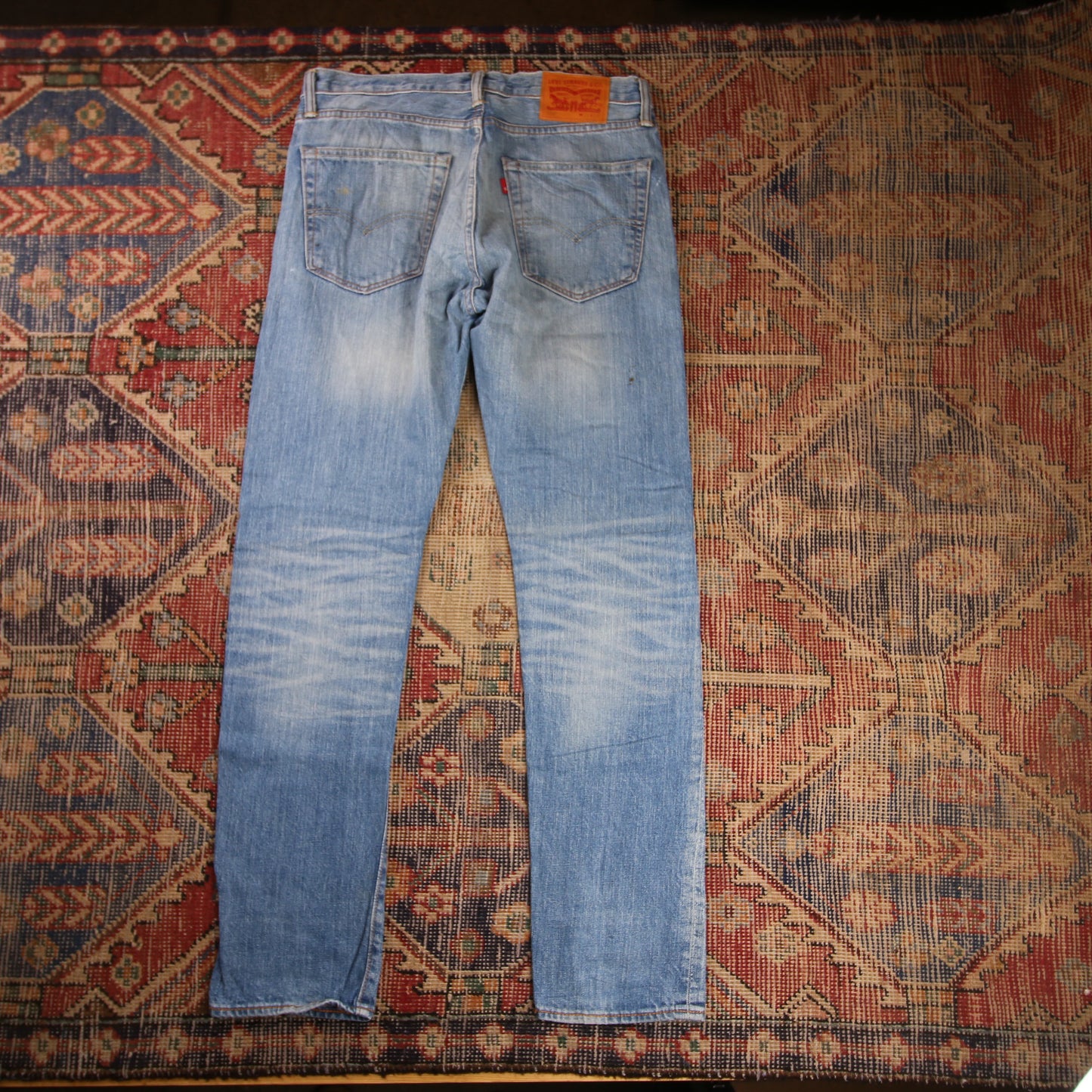 Levi's 508 W32 L31 Tapered Leg Regular Fit Blue Denim Jeans