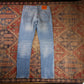 Levi's 508 W32 L31 Tapered Leg Regular Fit Blue Denim Jeans