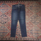 Levi's Denzin W32 L28 Skinny Blue Denim Jeans