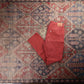Levi's W32 L30 Mid Rise Skinny Fit Red Denim Jeans