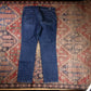 Lee W36 L29 Straight Leg Blue Denim Jeans