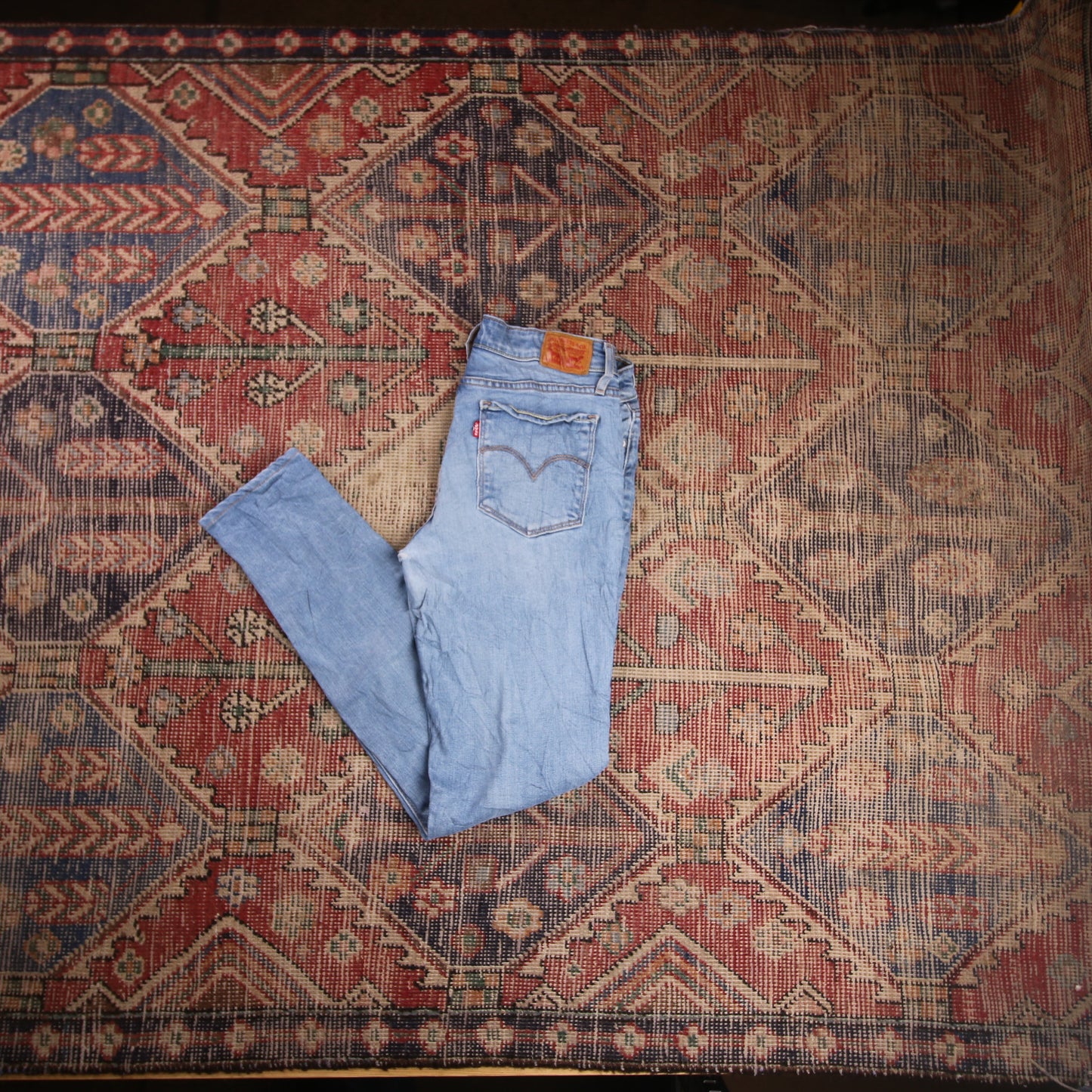 Levi's W30 L30 Skinny Blue Denim Jeans