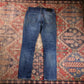 Levi's W32 L30 Straight Leg Classic Ripped Style Blue Denim Jeans