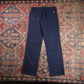 Dickies W30 L30 Straight Leg Slim Fit Blue Cotton Blend Trousers