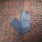 Levi's W34 L28 Straight Leg Classic Ripped Style Blue Denim Jeans