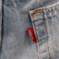 Levi's 541 Red Tab W24 L30 Tapered Leg Blue Denim Jeans