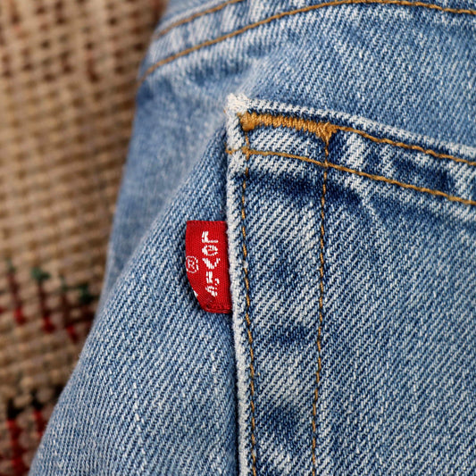 Levi's 560 W38 L34 Comfort Fit Blue Denim Jeans