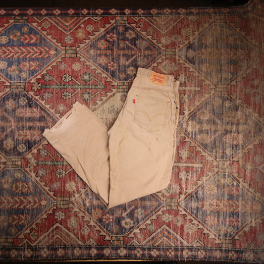 Levi's 559 W32 L31 Straight Leg Relaxed Fit Brown Denim Jeans