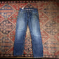 Levi's 514 W32 L28 Straight Leg Blue Denim Jeans