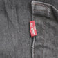 Levi's 511 W36 L28 Slim Fit Black Denim Jeans