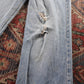 Levi's 705 Orange Tab W28 L30 Straight Leg Blue Denim Jeans